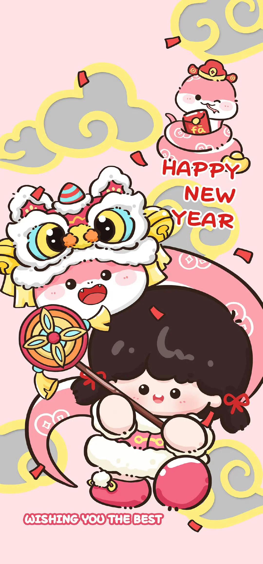 大家都在找的2025蛇年新年壁纸