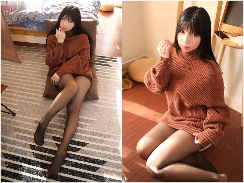 超人气COSER鹿野希